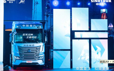 European Classic with Regal Presence! The Most Profitable Heavy Truck - HOWO-TS7 Arrives in Style
