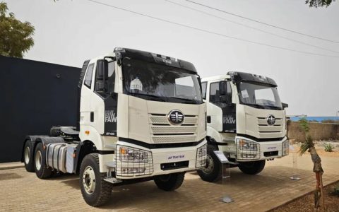 FAW J6P Heavy-Duty Truck Successfully Launched in Senegal