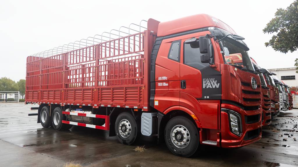 FAW J6V 8×4 Cargo Truck — Take Control of Your Profit on Every Kilometer