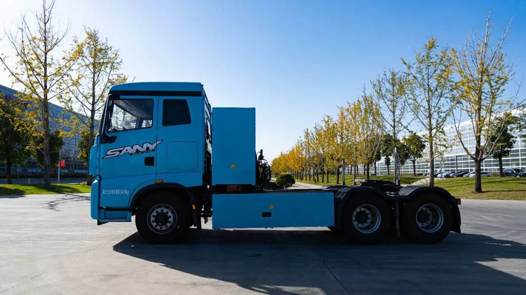 SANY SE882 Electric Heavy Truck Launches — Industry’s Largest 882 kWh Production Battery