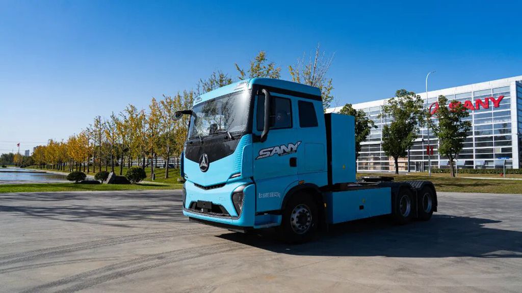 SANY SE882 Electric Heavy Truck Launches — Industry’s Largest 882 kWh Production Battery