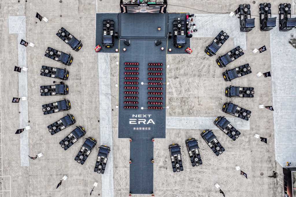 SCANIA NEXT ERA Heavy Truck First Customer Delivery & Delivery Center Inauguration Ceremony Successfully Held