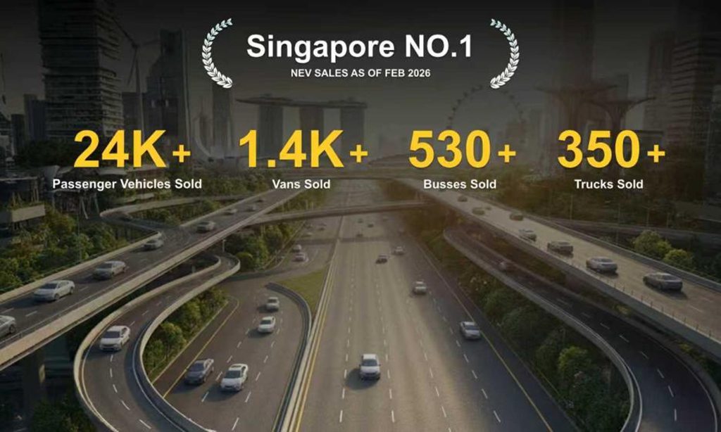 BYD Pure Electric Mini Truck Debuts in Singapore, Leading Both Passenger & Commercial Markets