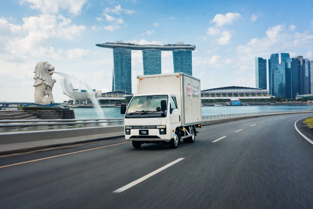 BYD Pure Electric Mini Truck Debuts in Singapore, Leading Both Passenger & Commercial Markets