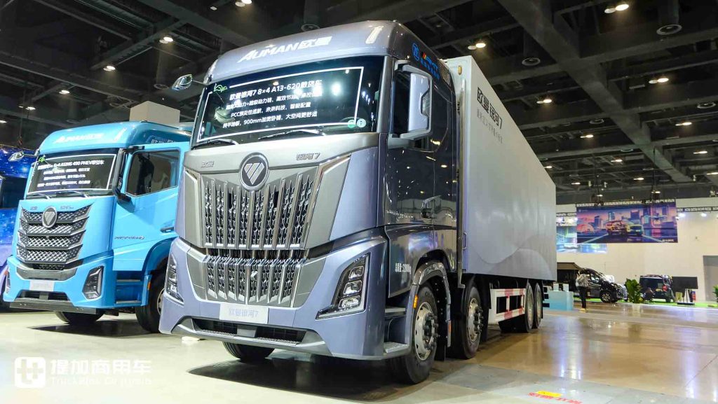 620‑HP High Power, Flat‑Floor Cab & 90‑cm Wide Sleeper: Exclusive Shoot of Auman Galaxus 7 8×4 Cargo Truck