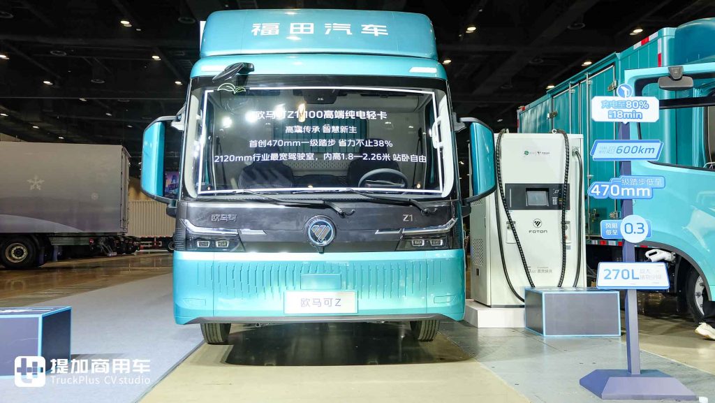 Exclusive Shoot of Aumark Z1 Pure‑Electric Light‑Duty Truck: Industry‑First Low‑Entry Extra‑Wide Cab & Wedge‑Shaped Low‑Drag Body