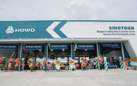 SINOTRUK Launches First 3-Star Service Station in the Philippines