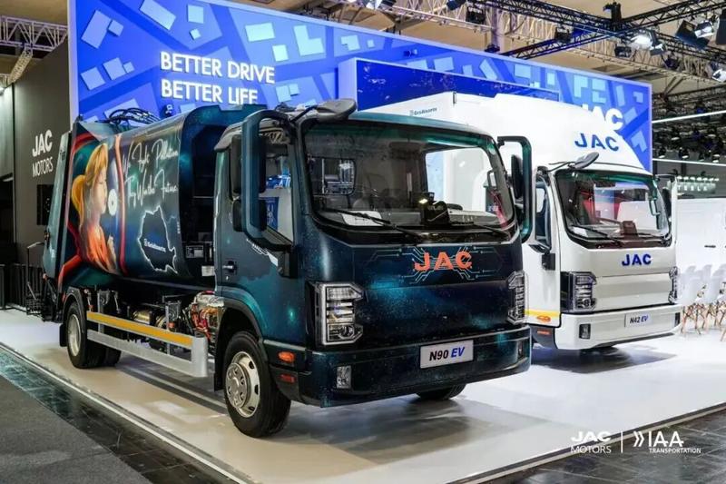 JAC Group Shines at IAA Hannover, Showcasing Green Logistics Strength with Four New-Energy Models
