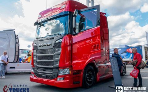 IAA 2026: Cab Extended by 80 cm, 770 hp V8 Power — In-Depth Look at the Scania LongLine Tractor