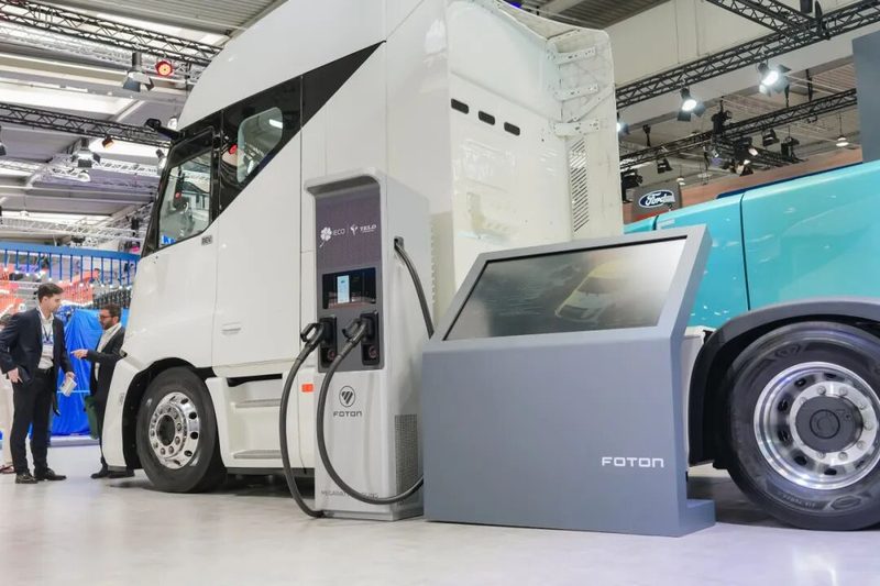 Entering the Megawatt Ultra-Charging Era: Foton Officially Launches the CAVAN BEACON in Hannover