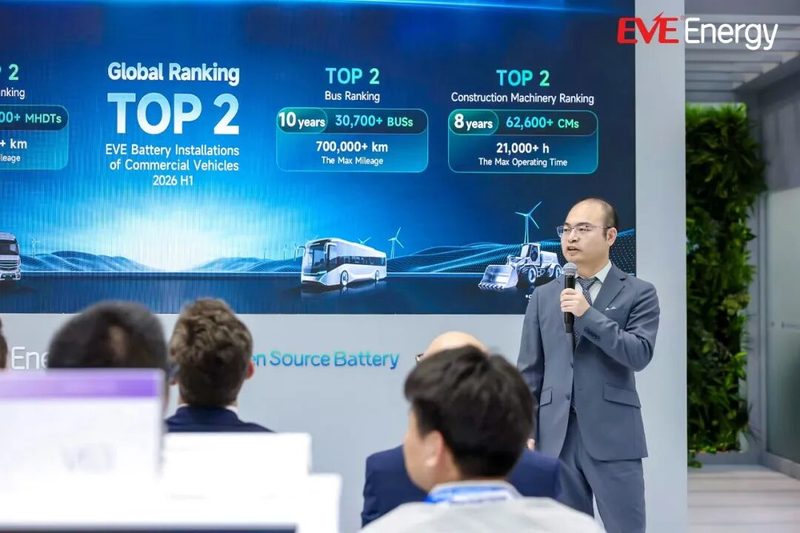 EVE Energy Unveils Open-Source Battery AI Battery at IAA 2026
