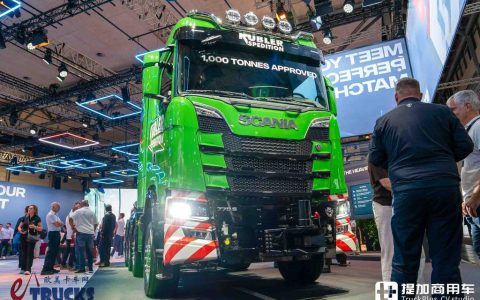 IAA 2026: Scania's Thousand-Ton King Has Arrived! 8x6 Drive with a 770 hp V8 — In-Depth Review of the 770 S Heavy-Haulage Tractor