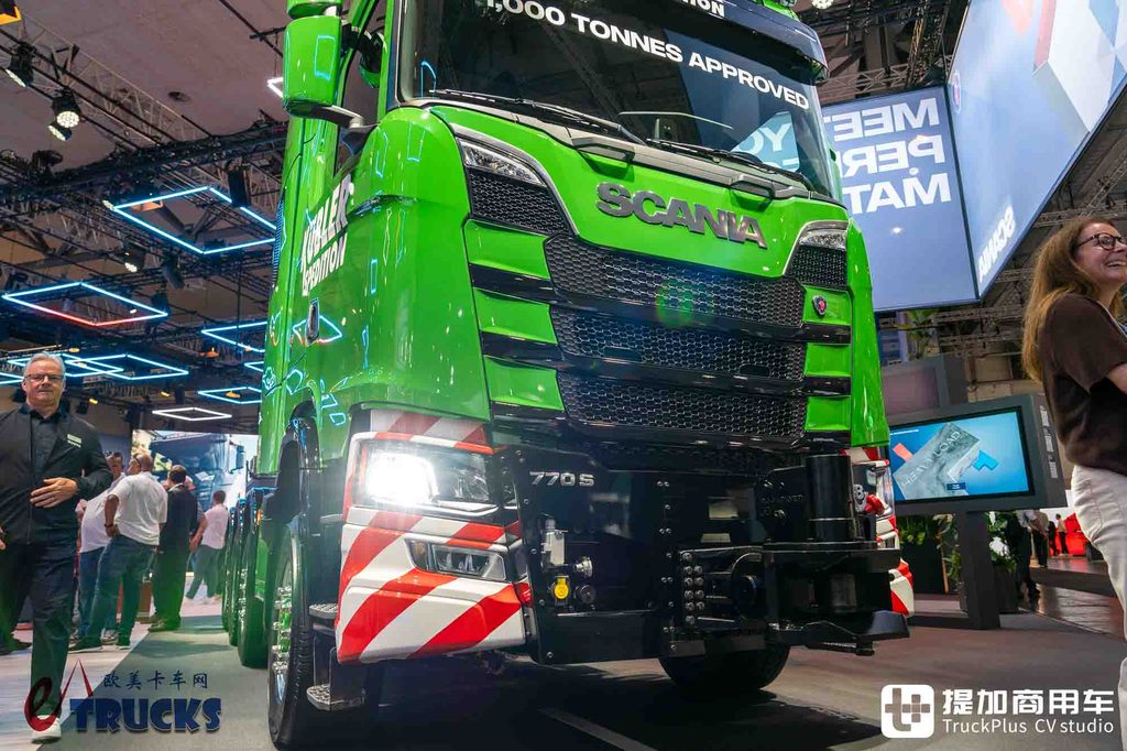 IAA 2026: Scania's Thousand-Ton King Has Arrived! 8x6 Drive with a 770 hp V8 — In-Depth Review of the 770 S Heavy-Haulage Tractor
