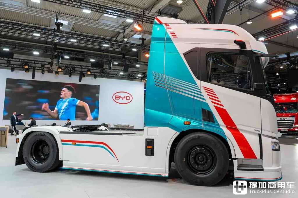 IAA 2026: 1,000 hp Electric Drive + Megawatt Charging, Plus Five-Star Safety! Full Analysis of the BYD ETT 44 Pure-Electric Tractor