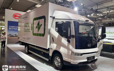 Guangdong B License Plate Spotted in the Netherlands? BYD Long-Haul Electric Tractor Road Tests Exposed Ahead of IAA Premiere