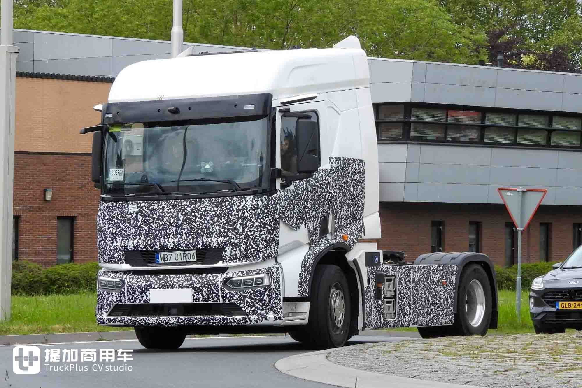 Guangdong B License Plate Spotted in the Netherlands? BYD Long-Haul Electric Tractor Road Tests Exposed Ahead of IAA Premiere