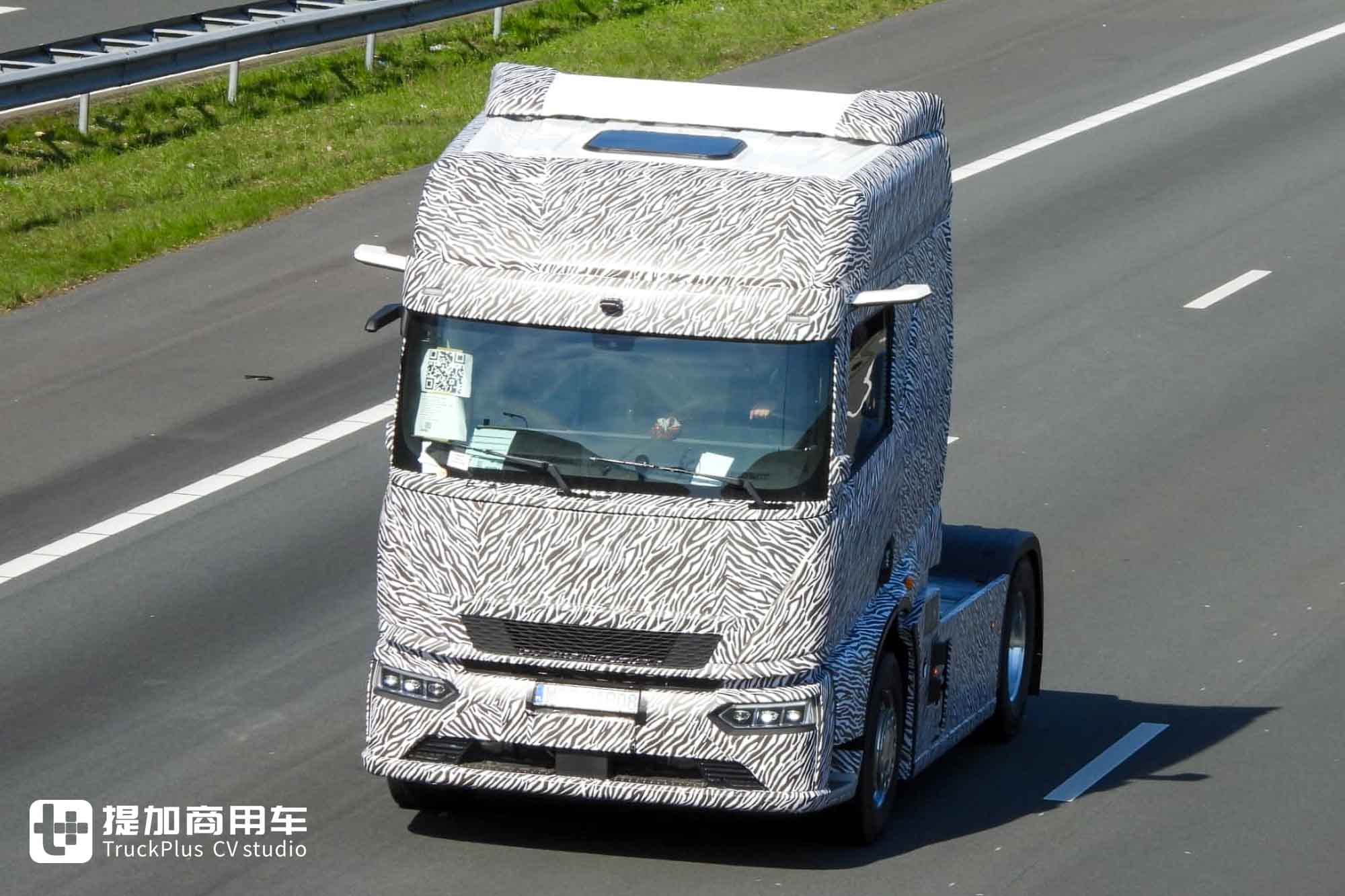 Guangdong B License Plate Spotted in the Netherlands? BYD Long-Haul Electric Tractor Road Tests Exposed Ahead of IAA Premiere