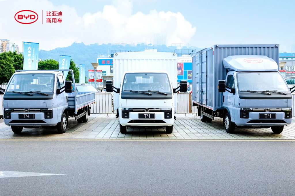 BYD Launches the T4-91kWh Light Truck: Bigger Battery, Bigger Payload