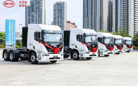 BYD Commercial Vehicles and MILKYWAY Reach Strategic Cooperation — First Batch of Pure Electric Tractors Officially Delivered